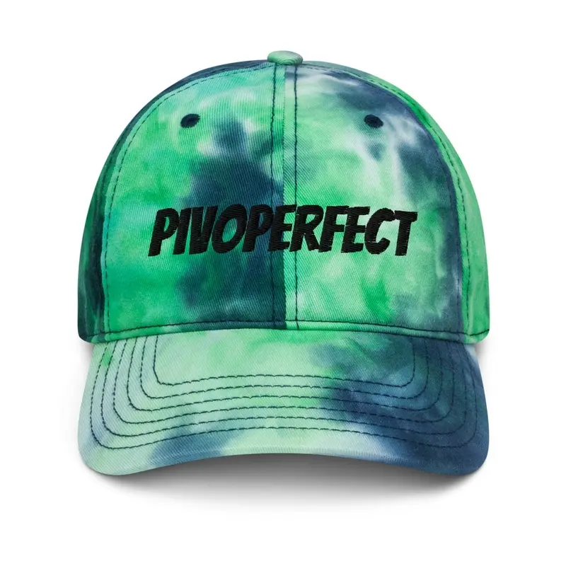 Tye dye dad hat